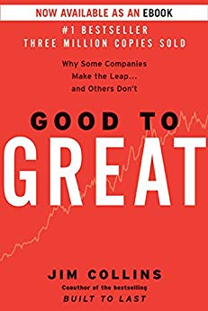 cover of the book good to great by jim collins